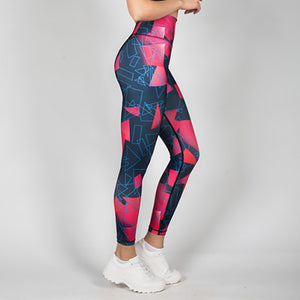 Print Elastic Skinny Leggings - deem-gaze.com