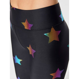 Digital Stars Printed Skinny Leggings - deem-gaze.com