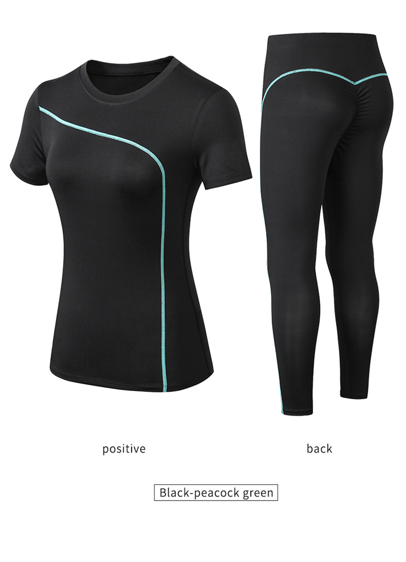 Quick Dry 2 Piece Fitness Suit - deem-gaze.com