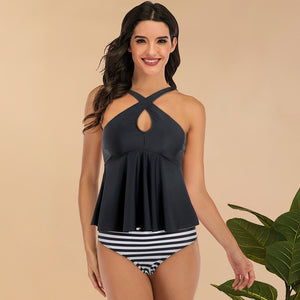 Ruffle Bikini Swimwear - deem-gaze.com