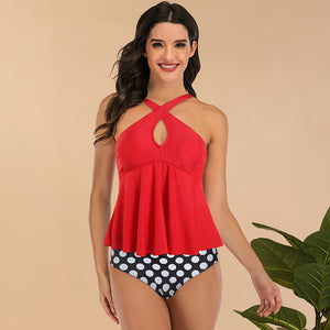 Ruffle Bikini Swimwear - deem-gaze.com