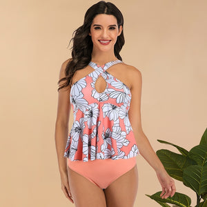 Ruffle Bikini Swimwear - deem-gaze.com