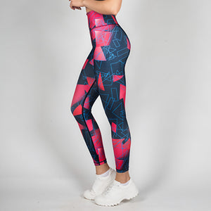 Print Elastic Skinny Leggings - deem-gaze.com