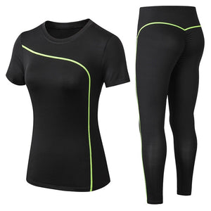 Quick Dry 2 Piece Fitness Suit - deem-gaze.com