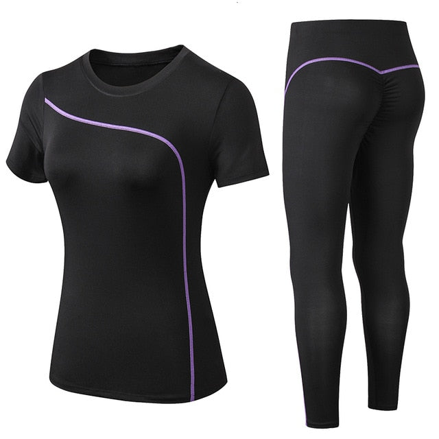 Quick Dry 2 Piece Fitness Suit - deem-gaze.com