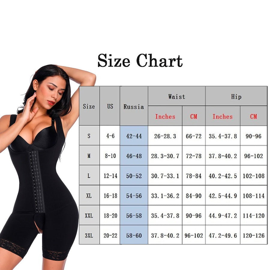 Fajas Full Body Shaper - deem-gaze.com